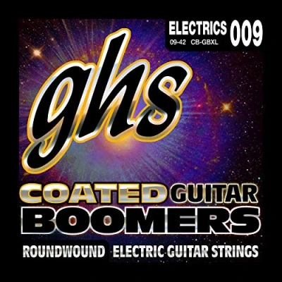 Afbeelding van GHS CB GBXL Coated Boomers snarenset voor elektrische gitaar