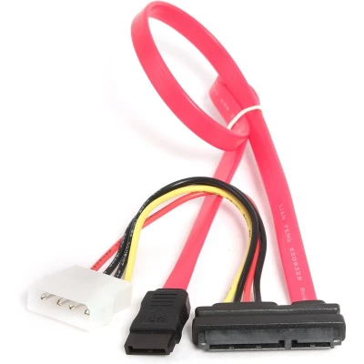 Afbeelding van Serial ATA III data en stroom combinatie kabel