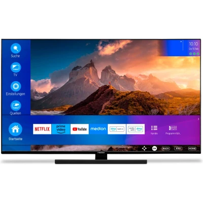Afbeelding van MEDION X14372 (MD 30985) 108 cm (43 inch) QLED TV (Smart TV, 4K, Dolby Vision HDR, Atmos, Netflix, Prime Video, PVR, Bluetooth, MEMC, Micro Dimming)