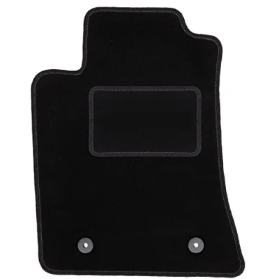 Afbeelding van Wielganizator Automat, geschikt voor Toyota Avensis II T25 combi, liftback, limousine 2003 2009, velours, autoaccessoires, automatten de auto, 1 delig, zwart