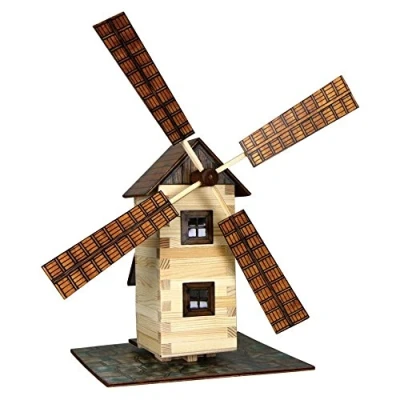 Afbeelding van Bouwpakket Walachia Windmolen Hout
