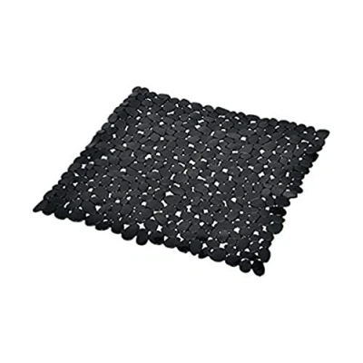 Afbeelding van Douceur d&#039;Intérieur 6TCA056BC douchemat, kiezelsteenlook, wit, 52 x 1 cm