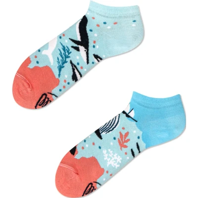 Afbeelding van Many Mornings Unisex enkelsokken Ocean Life Low Maat: 39 42