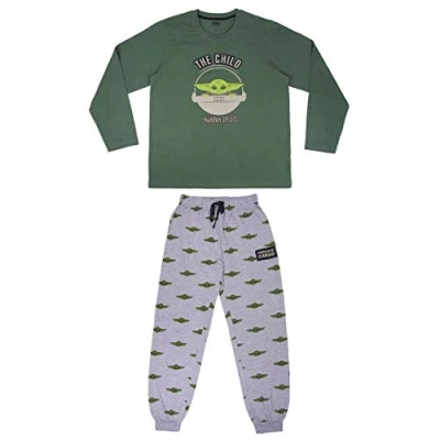 Afbeelding van Pyjama The Mandalorian Groen Maat XL