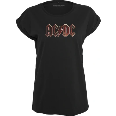 Afbeelding van AC/DC Voltage Logo Dames T shirt zwart M