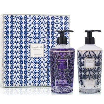 Afbeelding van Baobab Collection Manhattan handzeep en handlotion handverzorgingsset Blauw
