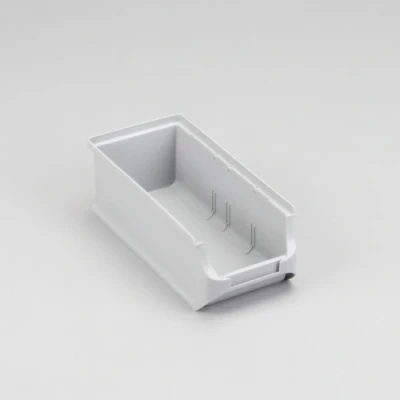 Afbeelding van magazijnbak HxBxD 75x102x215mm PP grijs