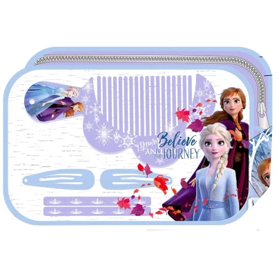 Afbeelding van Kids Licensing Haaraccessoires Frozen 2 Meisjes 28 Cm Lila/blauw 6 delig