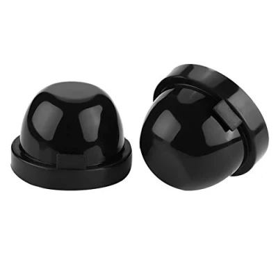 Afbeelding van Rubber Koplamp Cover + LED Dust Cap, 2 Stks 75mm Stofdicht Waterdichte Behuizing Seal Caps