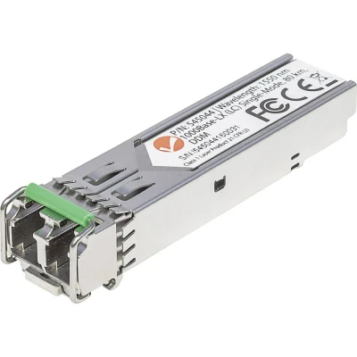 Afbeelding van Intellinet Gigabit SFP Mini GBIC Transceiver 1000Base LX (LC) single mode poort bereik tot 80 km golflengte 1550 nm
