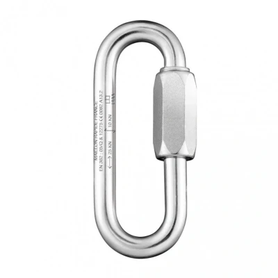 Afbeelding van Maillon Rapide Large opening extra grote stalen karabiner 10 mm