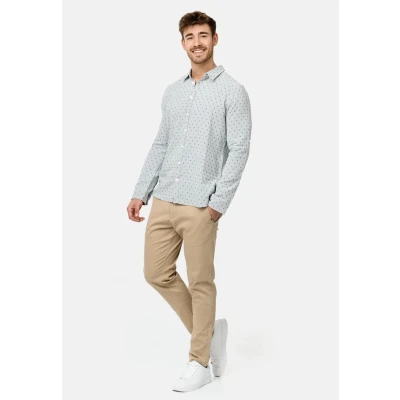 Afbeelding van Indicode Jeans Joffrey Overhemd, Heren, Maat: Small, Offwhite