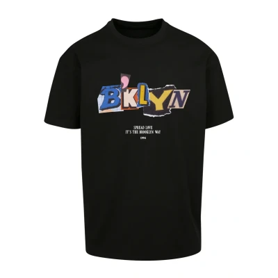 Afbeelding van Upscale by Mister Tee Brklyn Tshirt print, Heren, Maat: Small, Black