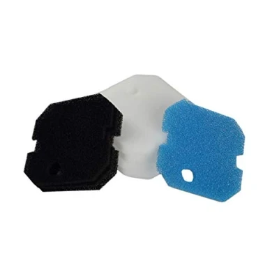 Afbeelding van LTWHOME Compatibele Filterschuim Grof, Filtervlies Wit en Filterpatroon Koolstof Set Geschikt voor Eheim Professioneel Pro 2 2226/2326/ 2026/2128 Ervaring 350 Aquariumfilter (8 Stuks, 1 reek)