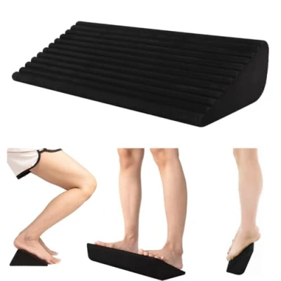 Afbeelding van Kuitstretcher schuine plank, antislip, squat wight, voetwip, kuitstrekker voor rekken spieren en fascia, kniebuigingen deadlifts