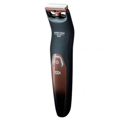 Afbeelding van Beurer HR 6000 Bodygroomer Scheerapparaat Voor hele lichaam/gezicht 1 Opzetstuk 13 Trimlengtes Zelfslijpende RVS mesjes Draadloos gebruik/netvoeding Snel laden 60 min. Waterbestendig (IPX 6) LED display 3 Jaar garantie