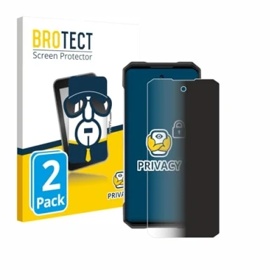Afbeelding van BROTECT (2 Stuks) Privacy Schermbeschermer voor Doogee S200 [Anti Spy, Screen Protector, Blue Light Filter]
