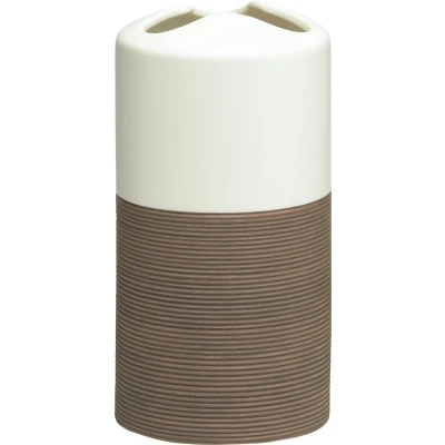 Afbeelding van Tandenborstelhouder Sealskin Doppio Brown