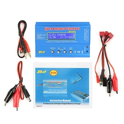 Afbeelding van FTVOGUE B6 80W digitale LCD Balance oplader ontlader parallelle voor LLiPo NiMH RC batterij (zonder stekker)