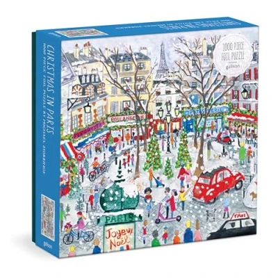 Afbeelding van Michael Storrings Christmas in Paris. 1000 Piece Foil Puzzle