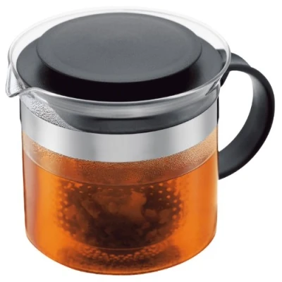 Afbeelding van Bodum 1880 01 theepot 1,5 l zwart bistro Nouveau