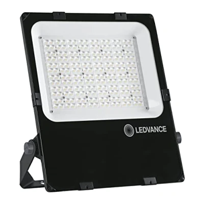 Afbeelding van Ledvance schijnwerper led asymmetrisch 24400lm 200w 3000k cri80 89 ip66 100000uur aluminium beh zwart opbouw zwenkbaar 4058075353541