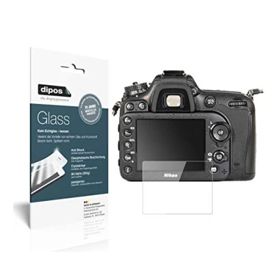 Afbeelding van dipos 2x Pantserfolie geschikt voor Nikon D7100 9H Screenprotector
