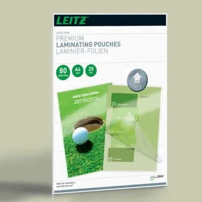 Afbeelding van Lamineerhoes Leitz iLAM A4 2x80micron 25stuks