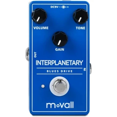 Afbeelding van Movall MP 100 Interplanetary Blues Drive, Low gain Overdrive gitaarpedaal