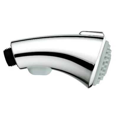Afbeelding van GROHE Spoeldouche (origineel reserveonderdeel, duurzaam, robuust, fabrieksgarantie: 5 jaar, precies passend), chroom/Night Time Grey, 46173NC0