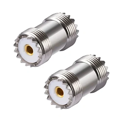 Afbeelding van Vecys 2 PCS UHF Adapters ZO 239 Vrouwelijk Naar Coax Kabel Adapter PL 259 Connector Voor Ham Radio