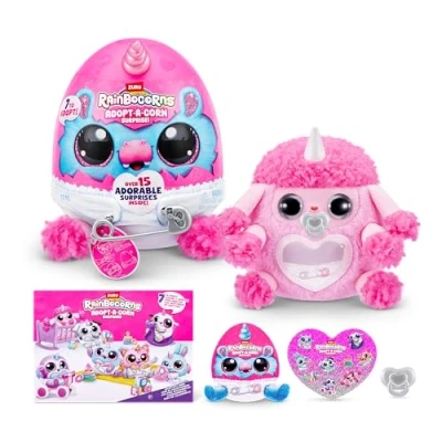 Afbeelding van Adopt A Corn Surprise (poedel) van ZURU pluche speelgoed, verzamelbare pluche, baby, verrassingseieren voor meisjes en kinderen