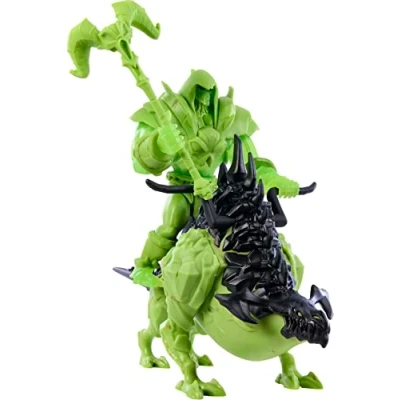 Afbeelding van Masters of the Universe en He Man Actiefiguur Schepsel Voertuig Speelgoed, Skeletor &amp; Battle Bones, MOTU Savage Eternia