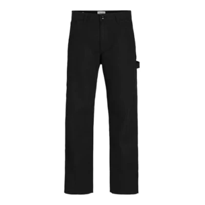 Afbeelding van Jack &amp; Jones Junior Jpstalex Jjbarkley Carpenter PANT Broek voor kinderen, Maat: 152, Black