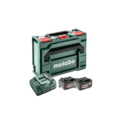 Afbeelding van Metabo Accessoires Basis set: Accu packs + lader Basisset 18 V: 2 x 5.2 Ah, ASC 30 685065000