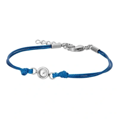 Afbeelding van Wax cord blue iXXXi Armband