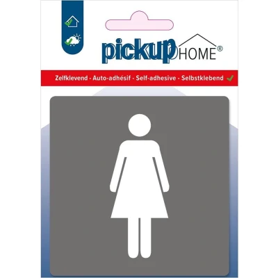 Afbeelding van Pickup Route Acryl Dames Grijs 9 x cm