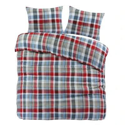Afbeelding van Day Dream Bazel Flanel Dekbedovertrek Lits jumeaux 240x200/220 cm Multi
