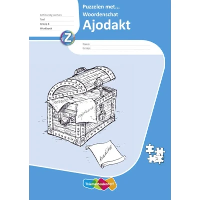 Afbeelding van Groep 6 Puzzelen met woordenschat Werkboek