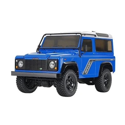 Afbeelding van Tamiya 58700 1:10 RC Landrover Defender 90 CC 02 op afstand bestuurde auto, voertuig, modelbouw, bouwpakket voor montage, hobby, knutselen