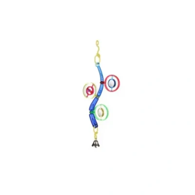 Afbeelding van Flamingo Vogelspeelgoed Mirror Geel 5 x 15 cm