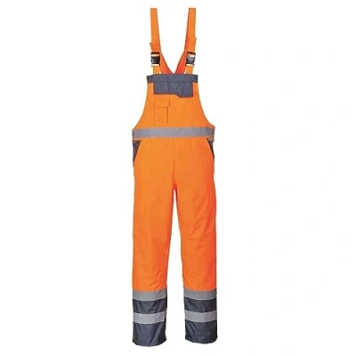 Afbeelding van Portwest Twee Kleuren Amerikaanse Overall Ongevoerd Size: M, Colour: Oranje/marine, S488ONRM