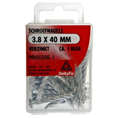 Afbeelding van schroefnagels verzinkt 3.8x40mm