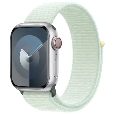 Afbeelding van Apple Watch Strap 41mm Soft Mint Sport Loop
