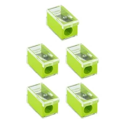 Afbeelding van KUM AZ1022216 G puntenslijper met houder, micro K1 groen, 5 stuks, kleine