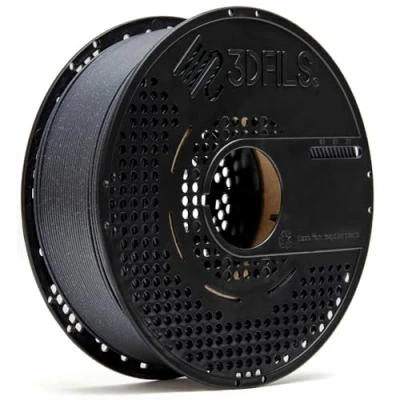 Afbeelding van 3DFILS PLA Glitter Filament voor Neat Winding Esfill MAX: 1,75 mm, 1 kg, galactisch grijs