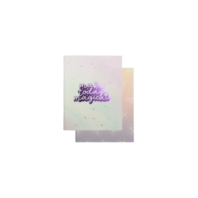 Afbeelding van Kangaro schriften Galaxy Girl A5 lijn 4 stuks K PM410001