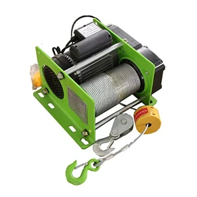 Afbeelding van Algemene 400KG 30M Micro Elektrische Lier 220V Staalkabel Takel met Draadloze Afstandsbediening voor Multifunctionele Kleine