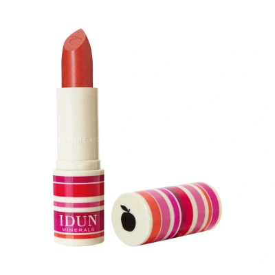 Afbeelding van Idun Minerals Lippenstift Crème Frida Oranje/roos
