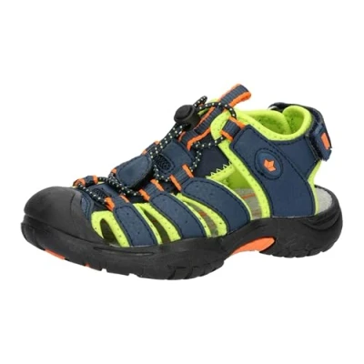 Afbeelding van LICO Nimbo Outdoorsandalen voor kinderen, Maat: 32, Marine lemon orange Soft synthetic